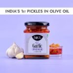ADF Soul Garlic Pickle Made in 100% Olive Oil | Our bestselling garlic pickle is strong, spicy & cooked to perfection | 275g (AA1104/255) - Image 2