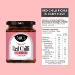 ADF Soul Spicy red chilli pickle made in 100% Olive Oil | Hot, hearty and handcrafted | 265g(AA1104/257) - Image 4