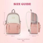 Genie LIT Backpack for Women & Girls with 14" laptop compartment| College bag for Women & Girls| 6 zips with Secret Pocket | Water Resistant Bags | Laptop Backpack for Women (AA1104/218) - Image 5