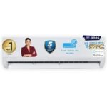 Midea 1.5 Ton 3 Star Wi-Fi AI Inverter Split AC(Copper, Convertible Gear 6-in-1, Turbo Mode, Dry Mode for Monsoon, Auto Clean&HD+PM 2.5 Filter, 2026 Model,Santis Max DLX Wi-Fi - MAI18SD3R36W0, White) (AA1104/144)