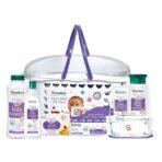 Himalaya Baby Gift Pack (7 pieces) with FREE Maternity Basket (White) | No.1 Doctor Prescribed | Gentle, Safe & Researched for baby's skin & hair
