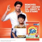 Tide Plus Double Power Detergent Washing Powder - 4 kg + 1 Kg Free (Jasmine and Rose) - Image 4