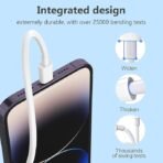 Original Apple-Certified 20W USB-C Charger with Lightning Cable | Fast iPhone Charger for iPhone 11, 12, 13, 14, XR, XS/PRO/MAX, SE & iPad | MFi Certified Adapter and Charging Cable Combo (White) (AA1102/6) - Image 3