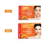 VLCC Papaya Fruit Facial Kit with FREE Rose Water Toner - 300g + 100ml | Glowing, Blemish Free Skin | With Papaya, Cucumber, Peach & Orange Peel Extracts | Glowing at Home Facial Kit.(AA1103/146) - Image 5