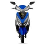 EOX E2 Low Speed Electric Scooter Non RTO with 60-80Km Range, Blue Portable Lithium Battery & Charger[AA1097/80]