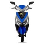 EOX E2 Low Speed Electric Scooter Non RTO with 60-80Km Range, Blue Portable Lithium Battery & Charger[AA1097/80]