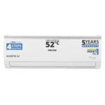 Voltas 123V CAE 1 ton 3 star inverter Split AC | 4-IN-1 Adjustable mode | Energy Efficient | High ambient Cooling-cools even at 52°C | Anti dust filter with Anti-microbial coating |Copper Coil |White [AA1096/36]