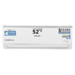 Voltas 123V CAE 1 ton 3 star inverter Split AC | 4-IN-1 Adjustable mode | Energy Efficient | High ambient Cooling-cools even at 52°C | Anti dust filter with Anti-microbial coating |Copper Coil |White (AA1104/141)