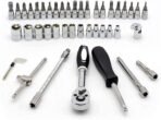 Catron 46 in 1 Hand Tool Kit - Multi-Purpose Combination Wrench Set, Precision Socket Set, Screwdriver Set for Bike and Car Repair [AA1102/265] - Image 3
