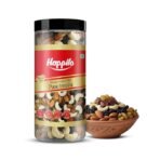 Happilo Premium Panchmewa Dry Fruit Mix 405g Jar | Fit for Fasting | Healthy Snacks Mixed Nuts Dates | Golden Raisins | Afghan Raisins | Cashews | California Almonds - Image 5