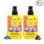 Sunscreen Lotion with Blueberry and Cranberry Extracts, Skin Care Lotion for Outdoor Exposure, Topical Application Product for Kids Ages 3–12 (100ml, Pack of 2)