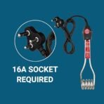 Bajaj Immersion 1500 Watts Water Heater Rod | Nickel Plated Heating| ISI Certified | 2 Years Warranty | Silver - Image 4