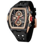 MF MINI FOCUS Men Watches Unique Casual Wrist Watches (Chronograph/Waterproof/Luminous/Calendar) Silicon Band Fashion Watches for Men[AA1100/50] - Image 5