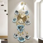 Peacock Shape Metal Home Decor Silent Wall Clock Watch for Living Room Big Large Size Stylish for Bedroom Hall Entryway & Office(AA1103/183) - Image 5