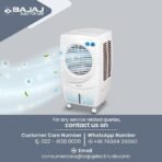 Bajaj PMH 36 Torque 36L Personal Air Cooler For Room | Duramarine Pump With 2-Yr Pump Warranty | 3-Yr Warranty (1 Yr Std + 2 Yr Extn) | Turbofan Technology | Powerful Air Throw 【White】 - Image 5