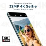 iQOO Z10R 5G (Aquamarine, 8GB RAM, 128GB Storage) | 32MP 4K Selfie Camera | Quad-Curved AMOLED Display | Dimensity 7400 Processor with 750K+ AnTuTu [AA1096/42] - Image 4