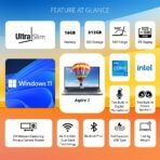 acer Aspire 3 Intel Core i5-1235U Processor Laptop with 35.56 cm (14") FHD LED-Backlit IPS Display (16GB RAM/512GB SSD/WiFi 6/Intel Graphics/Win11Home) A324-51, Backlit Keyboard, Steel Gray, 1.45KG[AA1097/45] - Image 5