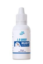 LD Quick Rust Stain Remove | Fabric Rust Stains Remover | Instant and Easy to Use | Kapde Se Jang Ke Daag Nikale | 25ml (Pack of 1) [AA1102/200]