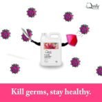 QSSIY Floor Cleaner 10L Rose | Concentrated for Home Tiles, Marble, Wood | Streak-Free, Hand-Safe, Made in India[AA1100/35] - Image 4