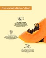 Lashika Papaya Face Wash | With Vitamin C, Niacinamide & Essential Oils | Gentle Exfoliation & Brightening | For All Skin Types | Men & Women | 100 ml(AA1103/61) - Image 2