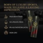 DENVER Rider Deodorant- 180ML Each, Pack of 3| Long Lasting Deodorants Body Spray for Men - Image 5