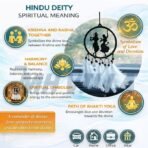 M H Villa Radha-Krishna Dream Catcher for Rearview Charm, Spiritual Car Decoration Items Interior Accent, Elegant Car Hanging Accessories Interior for Positive Vibes, Stylish Car Mirror Hanging Gift - Image 6