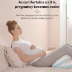 StarAndDaisy Pregnancy Pillow for Women – Pregnant Pillow & Maternity Pillow for Pregnancy Sleeping with Belly Support, Adjustable Butterfly Design, Organic Cotton Cover - Image 5