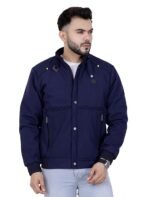 Dollar Full Sleeves Bomber Jacket for Men | TPU Men's Standing Collar Lightweight Winter Jacket, Regular Fit - Image 5