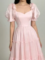 Ruffle A-Line Dress - Image 3