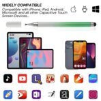 2-Way Dual-Sided Stylus Pen for All Touch Screen Devices Android Mobile Phones Tablets Pads Smartphones - Green Gradient [AA1102/244] - Image 3