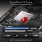 realme 16 Pro+ 5G Smartphone 8+128GB (Master Gold & Pebble Grey), 144Hz AMOLED Display, 7000mAh Battery, 80W SuperVOOC, 200MP Periscope Primary Camera 50MP Front Camera, Snapdragon 7 Gen 4, IP69 - Image 3