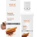 VLCC Sandal Cleansing Milk - 100ml - Deep Cleanses & Soothes Skin. With Sandal, Ashwagandha, Fenugreek & Indian Berberry Extracts, Almond and Olive Oils.(AA1103/144)