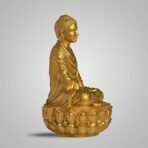 SILAII Gautama Buddha Statue for Home Decor – 6 Inch | Gold Buddha Showpiece for Home & Office | Spiritual Buddha Idols for Home Decor - Image 4