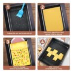 Non-Stick Mini Frying Pan 6 x 7.5 Inch | Maifanite Stone Coating Omelette & Egg Pan | Heat Resistant Bakelite Handle | Scratch-Resistant Square Fry Pan for Breakfast, Pancake, Toast(AA1103/66) - Image 2