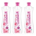 Dabur Gulabari Premium Rose Water - 400ml (Pack of 3) | With No Paraben | Cleanses, Hydrates & Moisturises Skin | Balances & Restores Skin's pH Levels | For All Skin Types(AA1103/139)