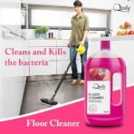 QSSIY Floor Cleaner 1L Rose | Concentrated for Home Tiles, Marble, Wood | Streak-Free, Hand-Safe, Made in India[AA1100/36] - Image 2