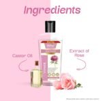 Multani Naturals Rose Water Face Toner 270 ml | For Oily, Acne Prone, Dry Skin | Pore Tightening & Glowing Skin | Fades Blemishes, Brightens & Smoothens | Women & Men | SLS & PARABEN FREE(AA1103/140) - Image 4