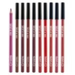 MARS Matte Lip Liner Set of 10 | One Swipe Smooth Application | Long Lasting Lip Pencil | Multicolor (1.4g x 10)[AA1098/43]