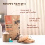Two Brothers Organic Farms - Khapli Wheat Flour (5kg) | Low-Gluten Wheat Flour | High Dietary Fiber for Easy Digestion | Stoneground Emmer | Khapli Atta | India's Only Certified Glyphosate Free Atta [AA1102/166] - Image 2