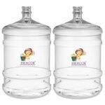 Water Dispenser Bottle 20 Litre Pack of 2 I for Home, Kitchen, Office & Shop I Plastic Refillable Can I Heavy Material I Water Can I BPA Free[AA1100/104]