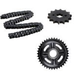 50cTOPBIRD TOP BIRD TBCK-034 Chain Sprocket Kit Compatible with Bullet Classic Electra and Standard 3c and 500cc Motorcycles (AA1104/88)