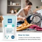 Mee Mee Baby Liquid Detergent 500 ml | Ph balanced, Free from Harsh Chemicals, Safe for mother's hands & baby's skin | Anti-Bacterial, Removes Stains & Odor with One Drop, Hypoallergenic - Image 5