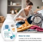 1.5 L | Ph balanced, Free from Harsh Chemicals, Safe for Mother's Hands & Baby's Skin | Anti-Bacterial, Removes Stains & Odor with One Drop, Hypoallergenic - Image 4