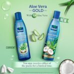 Parachute Advansed Aloe Vera Enriched Coconut Hair Oil Gold | 5X Aloe Vera With Coconut Oil| Makes Hair Sooperr Soft | 400ml (AA1104/177) - Image 5