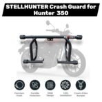 MOXZILLA SteelHunter Crash Guard for Hunter 350 Bike with 4 Slider [AA1102/138] - Image 4