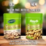 Happilo Premium Natural Californian Almonds 200g | Badam Giri, Healthy Snacks, Dry Fruits | Crunchy Nuts | High in Fiber | Rich in Protein | Magnesium | Phosphorus | Dietary Fibre | Zero Cholesterol (AA1104/23)