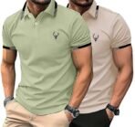Lymio Polo T Shirt for Men || T Shirt for Man || Collar T Shirt Style Men (Packs Also Available) (Polo-40-43) [AA1102/208]