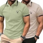 Lymio Polo T Shirt for Men || T Shirt for Man || Collar T Shirt Style Men (Packs Also Available) (Polo-40-43) [AA1102/208]