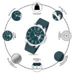 Matrix Antique 2.0 Day & Date Softest Silicone Strap Analog Watch for Men & Boys (AA1104/251) - Image 5
