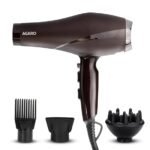 AGARO HD-1120 2000W AC Professional Hair Dryer with Comb, Concentrator & Diffuser Nozzles, Hot & Cold Air, 2 Speed & 3 Temperature Settings with Cool Shot, Hair Dryer & Blower for Men & Women (AA1104/62)